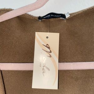 Belted waterfall coat camel- s/m